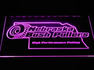 Nebraska Bush Pullers LED Neon Sign