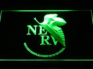 Neon Genesis Evangelion Nerv LED Neon Sign