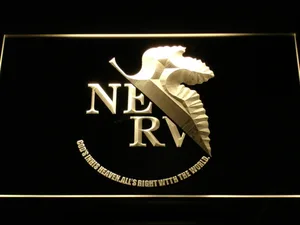 Neon Genesis Evangelion Nerv LED Neon Sign