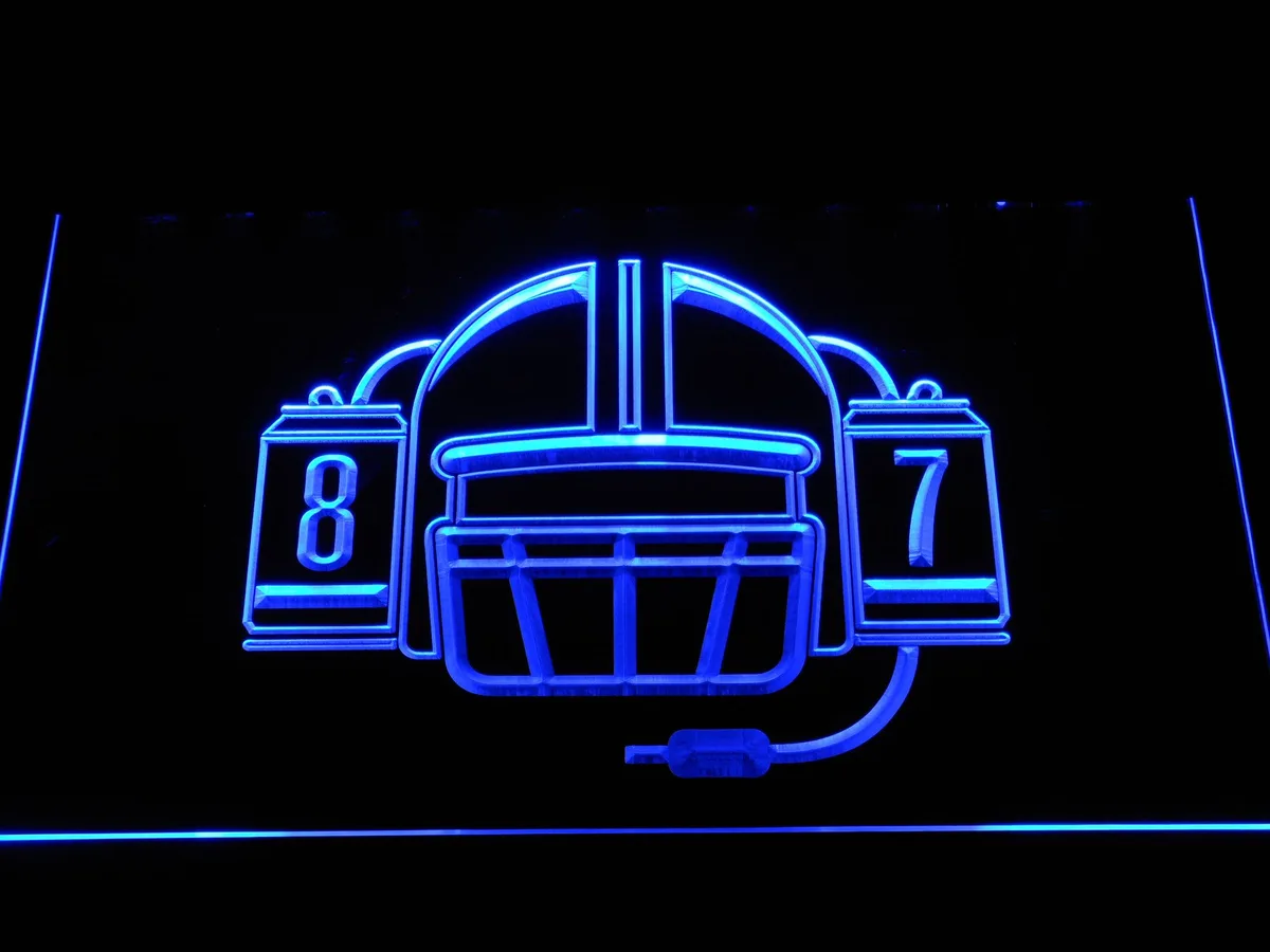 New England Patriots Rob Gronkowski Logo LED Neon Sign