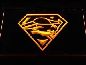 New England Patriots Superman LED Neon Sign