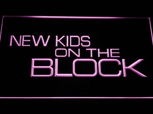 New Kids On The Block LED Neon Sign