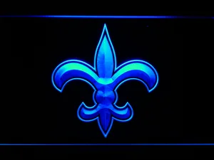 New Orleans Saints 1967-1999 LED Neon Sign - Legacy Edition