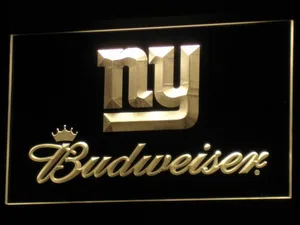 New York Giants Budweiser LED Neon Sign
