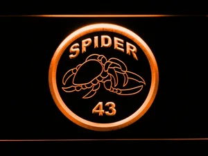 New York Giants Carl "Spider" Lockhart Memorial LED Neon Sign - Legacy Edition