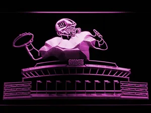 New York Giants QB LED Neon Sign