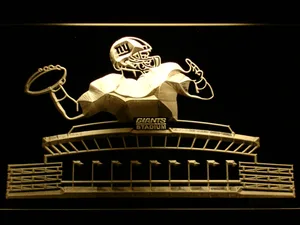New York Giants QB LED Neon Sign