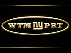 New York Giants Wellington Mara and Robert Tisch Memorial LED Neon Sign - Legacy Edition