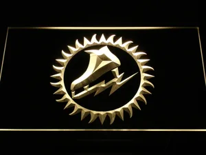 New York Golden Blades Logo LED Neon Sign - Legacy Edition