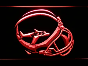 New York Jets 1963 Helmet LED Neon Sign - Legacy Edition