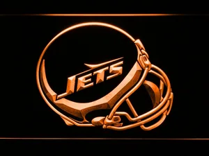 New York Jets Helmet LED Neon Sign - Legacy Edition