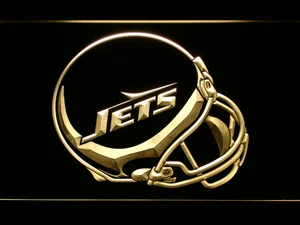 New York Jets Helmet LED Neon Sign - Legacy Edition