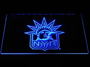 New York Rangers Liberty LED Neon Sign - Legacy Edition