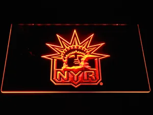 New York Rangers Liberty LED Neon Sign - Legacy Edition
