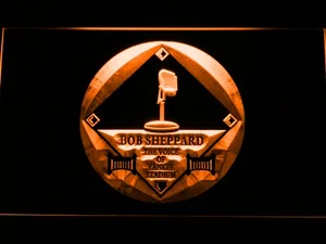 New York Yankees Bob Sheppard Memorial Logo LED Neon Sign - Legacy Edition