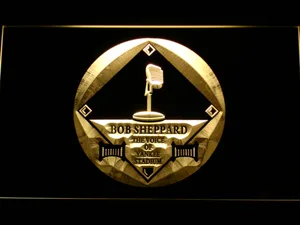 New York Yankees Bob Sheppard Memorial Logo LED Neon Sign - Legacy Edition