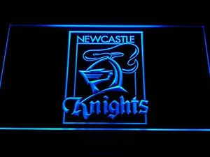 Newcastle Knights Border LED Neon Sign
