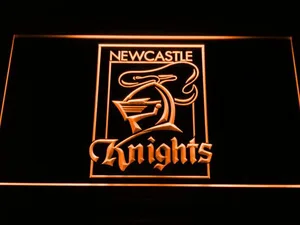 Newcastle Knights Border LED Neon Sign
