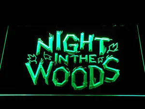 Night in the Woods LED Neon Sign