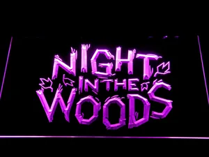 Night in the Woods LED Neon Sign