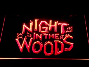 Night in the Woods LED Neon Sign