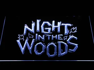 Night in the Woods LED Neon Sign