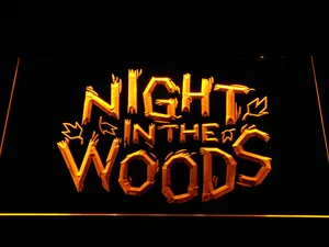 Night in the Woods LED Neon Sign