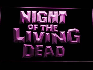 Night of the Living Dead LED Neon Sign