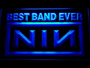 Nine Inch Nails Best Band Ever LED Neon Sign