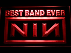 Nine Inch Nails Best Band Ever LED Neon Sign