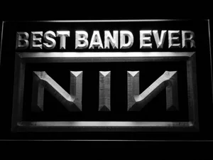 Nine Inch Nails Best Band Ever LED Neon Sign