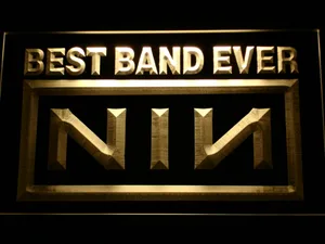 Nine Inch Nails Best Band Ever LED Neon Sign
