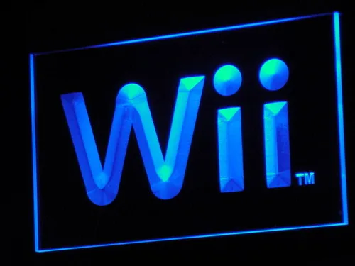 Nintendo Wii LED Neon Sign