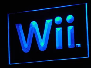 Nintendo Wii LED Neon Sign