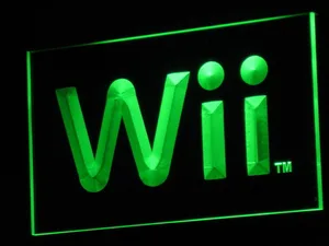Nintendo Wii LED Neon Sign