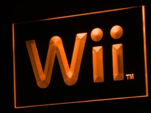 Nintendo Wii LED Neon Sign