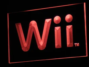 Nintendo Wii LED Neon Sign