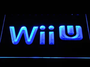 Nintendo Wii U LED Neon Sign