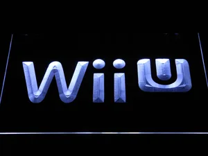 Nintendo Wii U LED Neon Sign