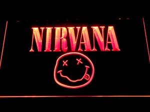 Nirvana LED Neon Sign