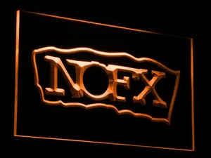NOFX Border LED Neon Sign