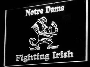 Notre Dame Fighting Irish LED Neon Sign