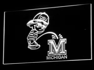 Ohio State Buckeyes Calvin LED Neon Sign