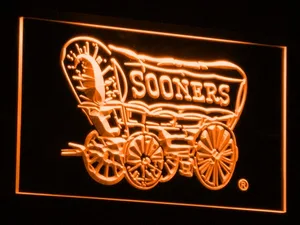 Oklahoma Sooners 1952-1966 LED Neon Sign - Legacy Edition