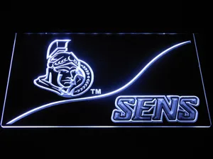 Ottawa Senators Split LED Neon Sign