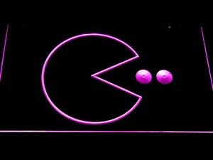 Pac-Man Dots LED Neon Sign