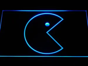 Pac-Man Icon LED Neon Sign