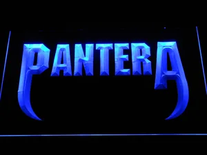 Pantera Fangs LED Neon Sign