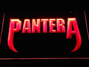 Pantera Fangs LED Neon Sign