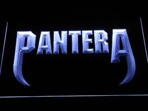 Pantera Fangs LED Neon Sign